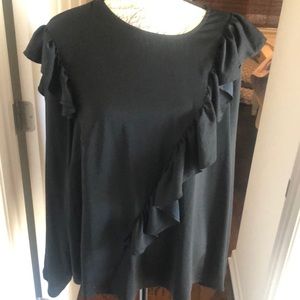 Lane Bryant Ruffle Blouse